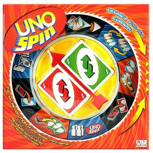 настольная игра 'uno spin' уно спин