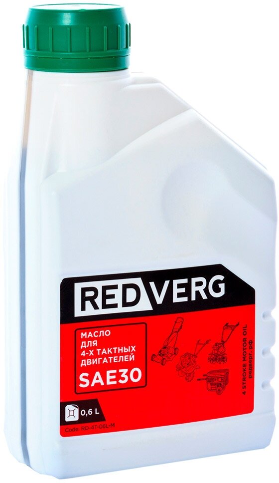 Масло RedVerg 4-такт SAE 30 (0,6л) - фотография № 1