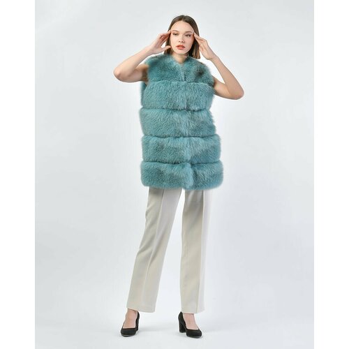 фото Жилет из меха лисы, marco ricci, 44 итальянский, 46 российский