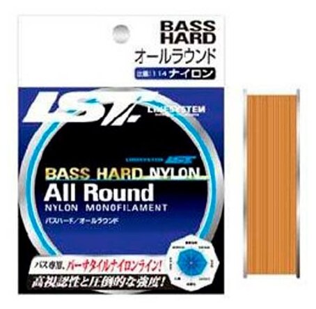 Леска LINESYSTEM Bass Hard Allround Nylon 14LB (150m)