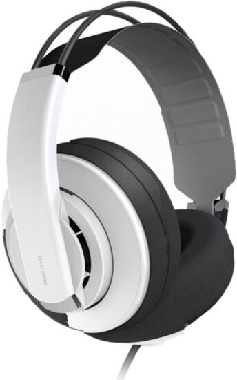 Профессиональные наушники Superlux HD681EVO White мониторные, полуоткрытые