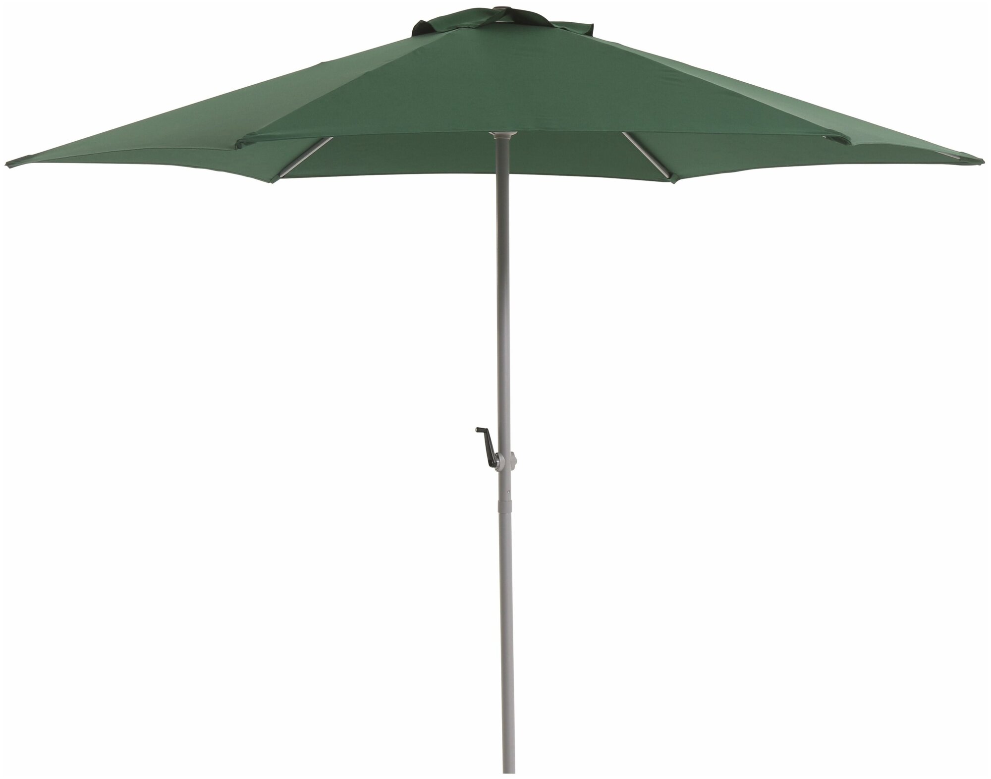 Зонт садовый Eufolal зеленый 270 х 230 см - фотография № 1