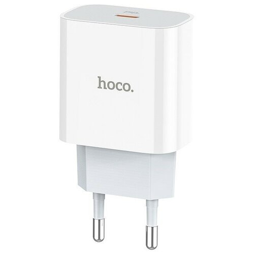 Hoco Адаптер питания Hoco C76A Speed source PD+QC 3.0 charger (USB-C: 5V max 3.0A/20Вт) Белый Hoco 03185