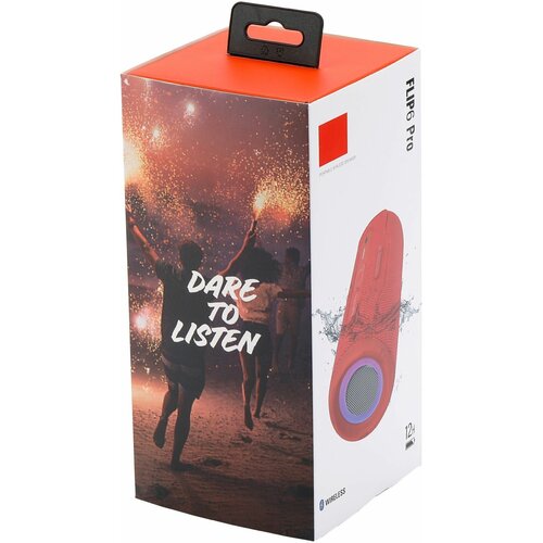 Беспроводная портативная колонка Flip 6 PRO limited edition черный Bluetooth колонка подарок 270400₽