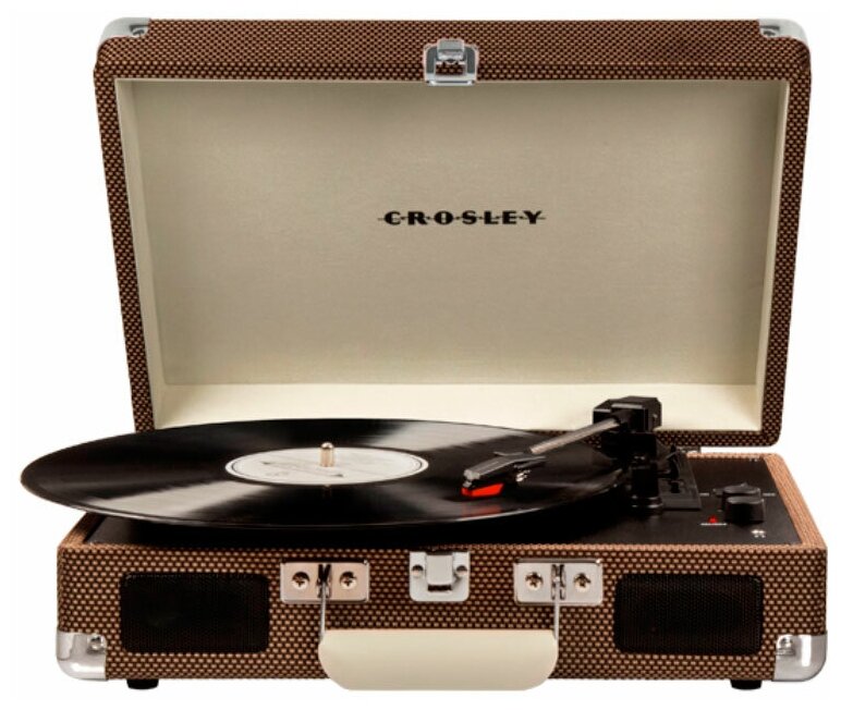 99011157738 Виниловый проигрыватель Crosley Cruiser Deluxe Tweed