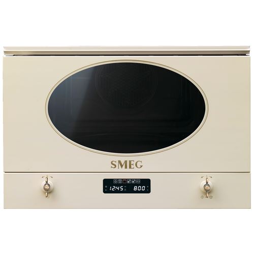 фото Микроволновая печь встраиваемая smeg mp822po, бежевый