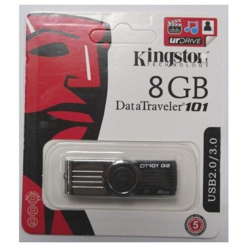 Флеш-накопитель USB 8GB KingSton DT101 G2 series