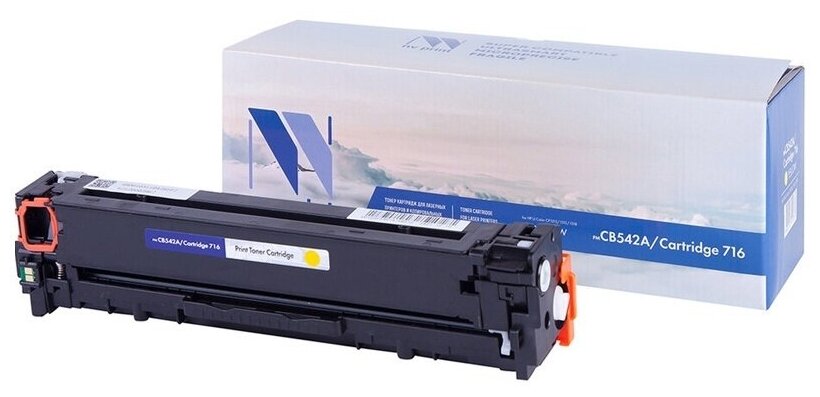 Картридж для лазерных принтеров NV Print желтый для HP Color LJ CM1312/CP1215/1515/1518 1400 страниц
