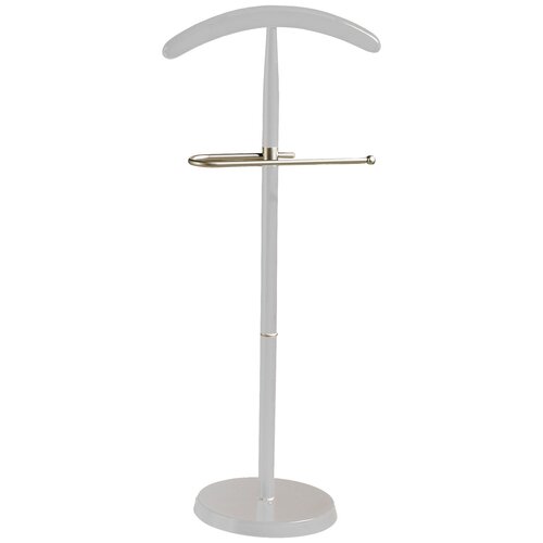 Вешалка костюмная Herdasa Galan-305 blanco, деревянная напольная, Испания