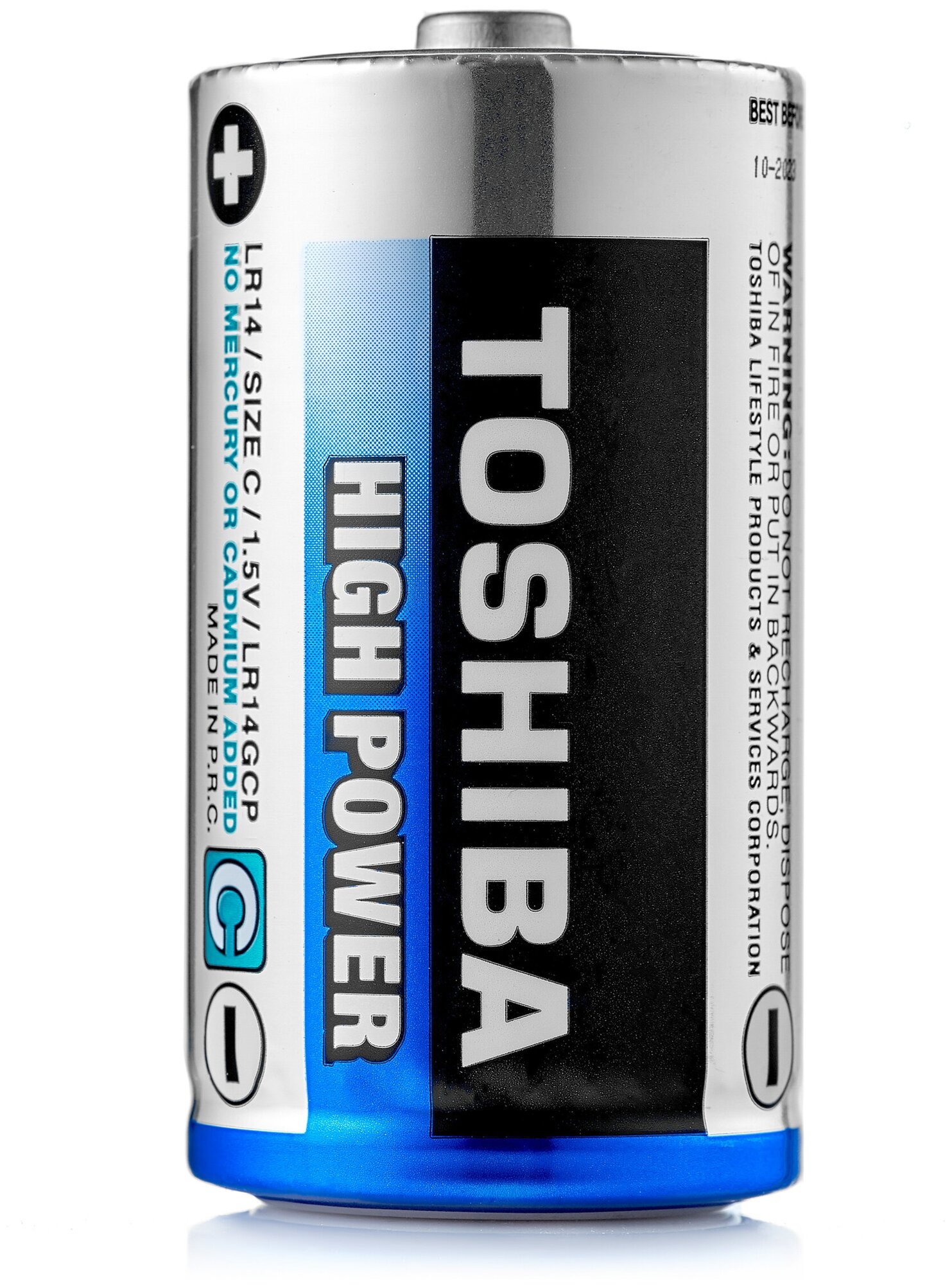 Батарейки Toshiba High Power LR14 C 1.5V 2шт - фото №3