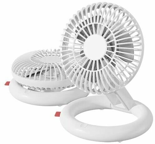 Портативный складной вентилятор Qualitell Storage Fan (ZSC210611) (White) - фотография № 9