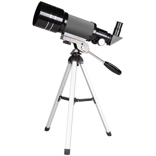 Телескоп Levenhuk Blitz 70s Base рефрактор d70 fl300мм 140x серый/черный
