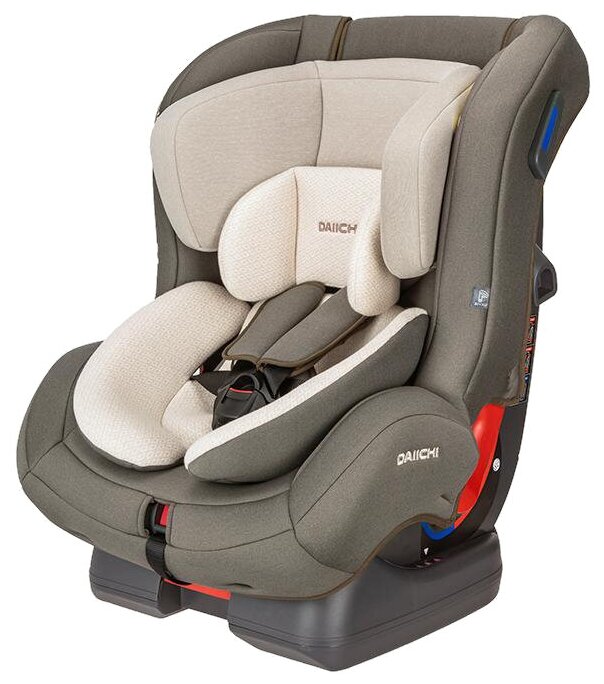 Автомобильное кресло First 7™ Organic Khaki Brown, арт. DIC-3109FIX (основание ISOFIX в комплекте) без коробки