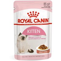 Влажный корм в соусе для котят Royal Canin Kitten (Киттен) для котят в возрасте до 12 месяцев в соусе 24х0,085кг