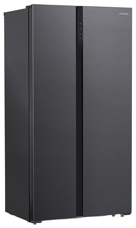 Холодильник HYUNDAI CS5003F, двухкамерный, черная сталь [cs5003f черная сталь] - фото №2