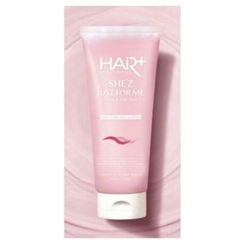 Hair Plus SHE'Z JUST FOR ME scalp & hair pack (210 мл) кондиционеры бальзамы и маски just hair маска для объема волос just hair