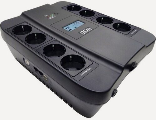 Изображение товара Источник бесперебойного питания Powercom SPD-900U LCD