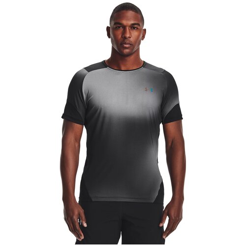 фото Футболка under armour hg rush 2.0 print ss tee черный sm 1361425-001