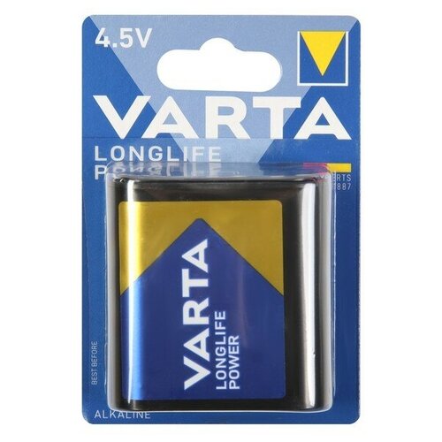 Батарейка алкалиновая Varta HIGH ENERGY 3LR12 блистер 1 шт