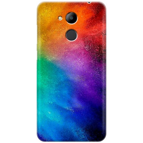 фото Силиконовый чехол на honor 6c pro / хонор 6с про с принтом "торжество красок" re:pa