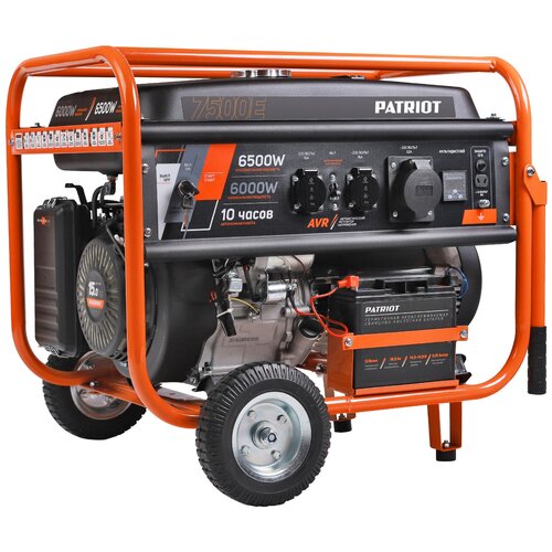 бензиновый генератор patriot grs 6500e 476102271 Генератор бензиновый PATRIOT GRS 7500E