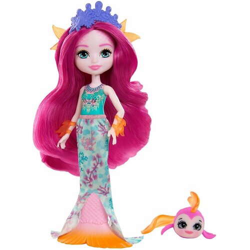 Кукла Enchantimals GYJ02 со зверюшкой Маура Русалка и Глайд Mattel домино большое энчантималс enchantimals н 480871