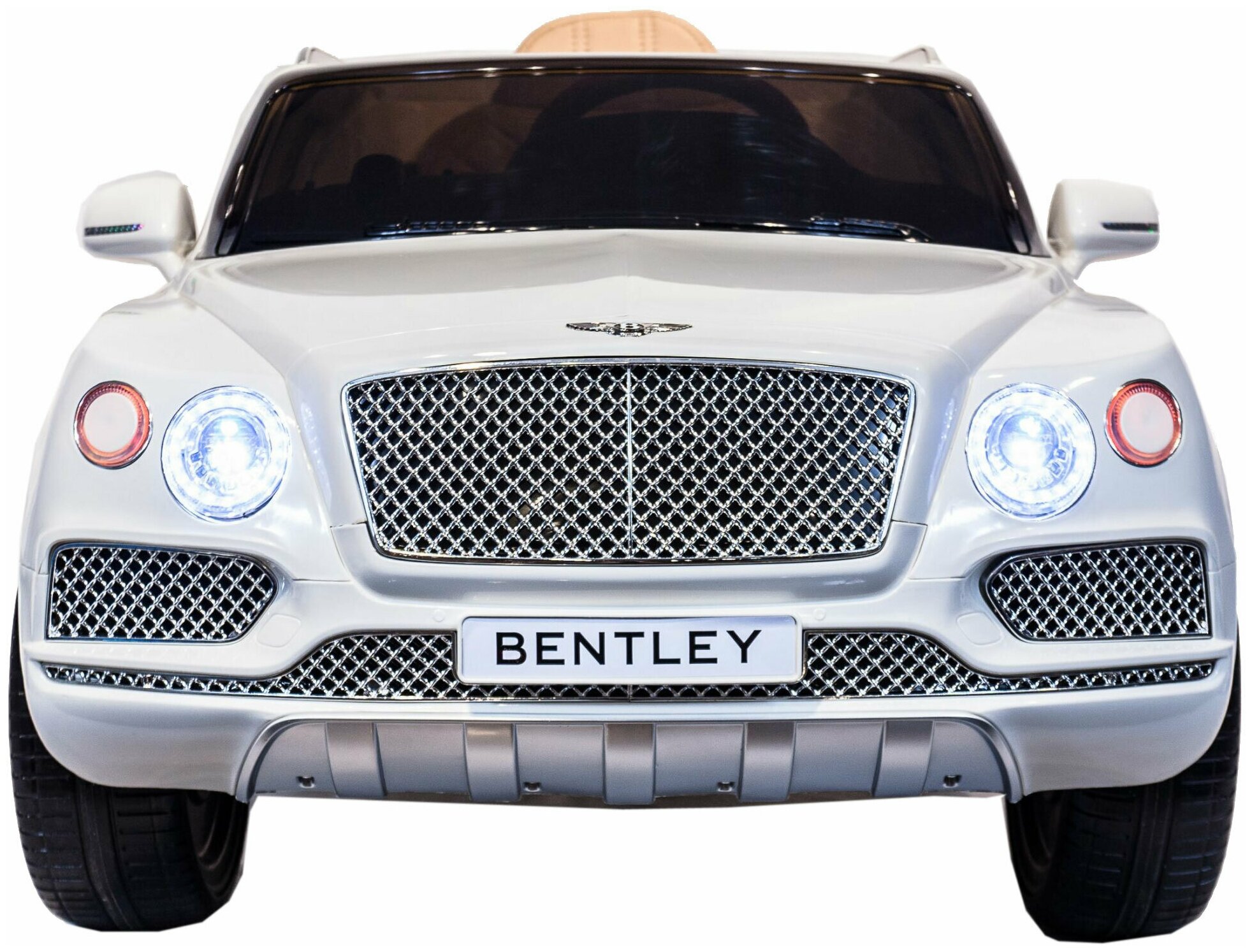 Электромобиль Toyland Bentley Bentayga, цвет: белый - фото №2