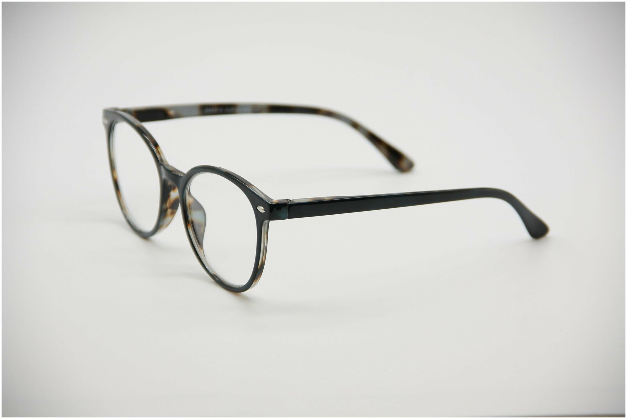 Готовые очки для зрения Marcello GA0310 C2 с диоптриями +1 /Очки женские корректирующие/Кошачий глаз/Флексовое крепление дужек/Футляр в комплекте