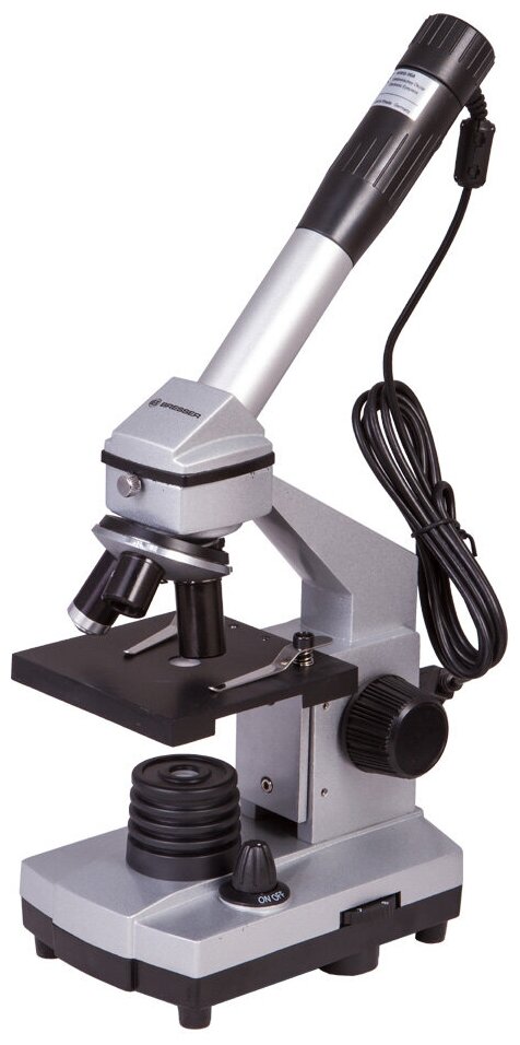 Микроскоп BRESSER Junior 40-1024x, без кейса серый