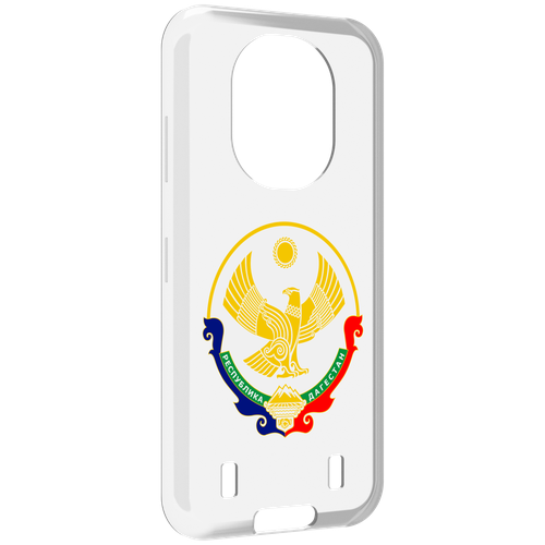 Чехол MyPads герб-дагестан-махачкала для Oukitel WP16 задняя-панель-накладка-бампер