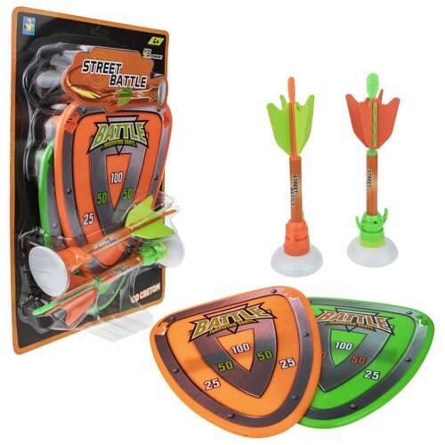 фото Игровой набор 1toy street battle (т17366) оранжевый/зеленый/черный 1 toy