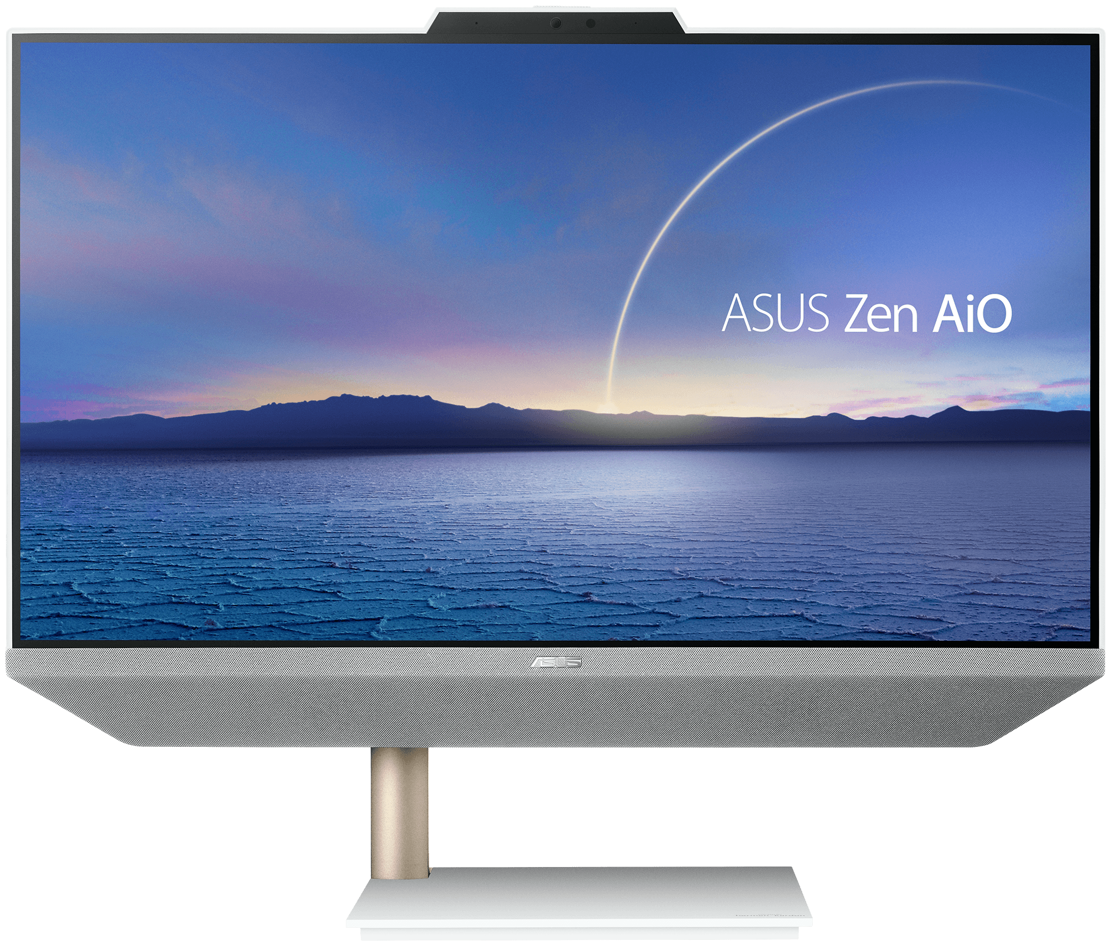 ASUS Моноблок/ ASUS A5401WRAK-WA051W 23.8"(1920x1080 (матовый) IPS)/Intel Core i5 10500T(2.3Ghz)/8192Mb/512PCISSDGb/noDVD/Int:Intel HD/Cam/BT/WiFi/war 1y/7kg/White/W11 + беспроводные KB+M