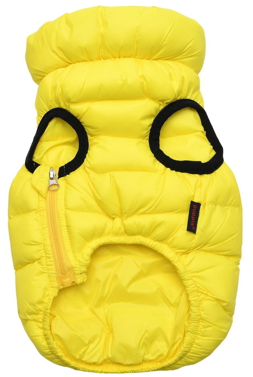 PUPPIA Жилет для собак утеплённый р-р XXL "Ultra Light Vest B", желтый - фотография № 2