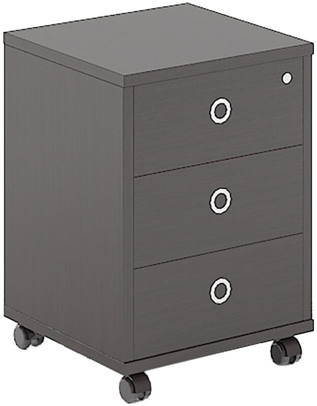 фото Тумба подкатная с фолдингом Skyland Born/Венге Магия, 480*455*660, В-201 (1 упак. место)