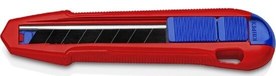 Нож универсальный Knipex CutiX, длина 165 мм, для стандартных отламывающихся лезвий на 18 мм