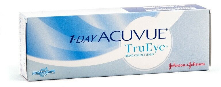 Контактные линзы 1 Day Acuvue TruEye with HydraClear, Однодневные, -6,50 / 14,2 / 8,5 / 30 шт.