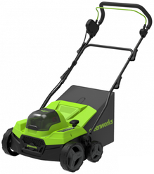 Аэратор-скарификатор GREENWORKS GD40SC38II, 40v, 38 см (без АКБ и ЗУ)