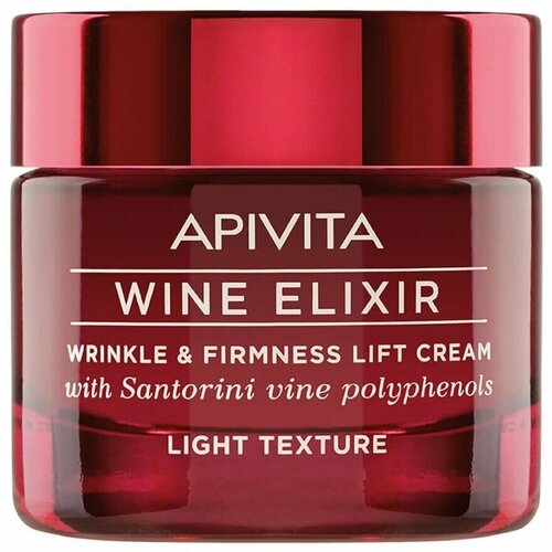 Крем-лифтинг APIVITA Wine Elixir с легкой текстурой, банка, 50 мл