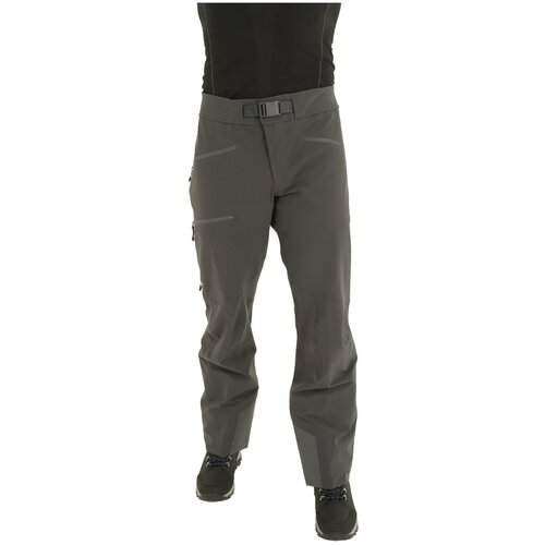 Горнолыжные брюки Arc'teryx, карманы, мембрана, водонепроницаемые, размер L, серый