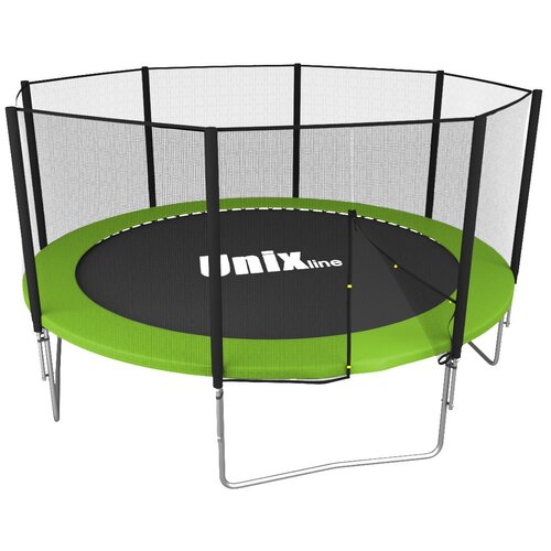 Батут UNIX line Simple 10 ft Green (outside) + эспандер в подарок