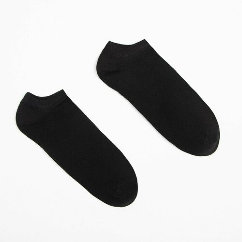 фото Мужские носки minaku, размер 29 см (43-46), черный