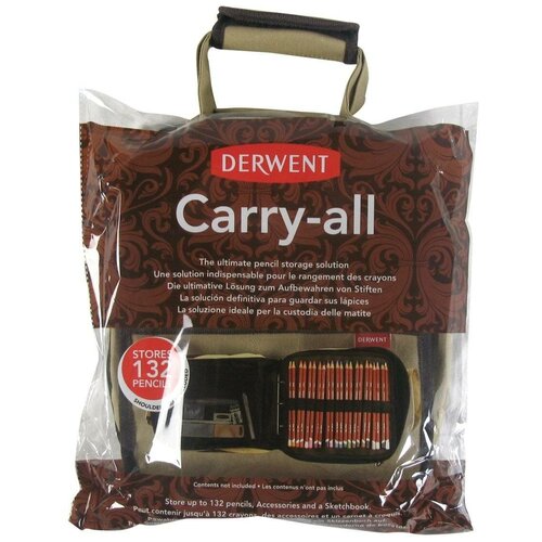 фото Derwent сумка carry all для 132 карандашей и аксессуаров 22*22*17см