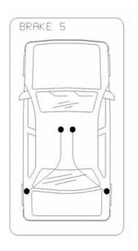 Тросик cтояночный тормоз для Toyota Verso-S (Производитель: Cofle 17.1106)