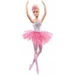 Кукла Barbie Dreamtopia - Барби Балерина Magic Lights Doll Blonde HLC25 - изображение