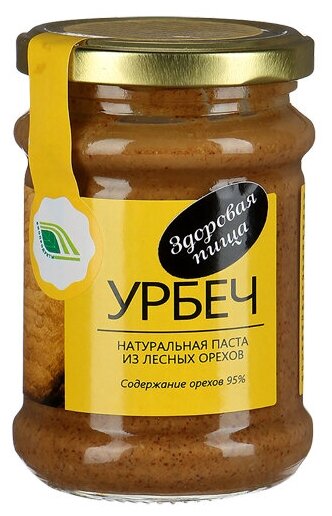 Урбеч из лесных орехов Биопродукты 280 г 1 шт