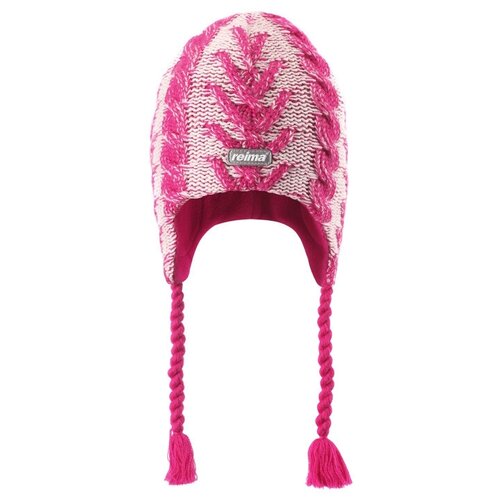 фото Шапка reima, размер 52, розовый