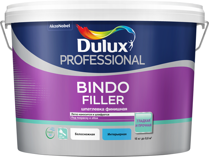 Шпатлевка финишная Dulux Bindo Filler 15 кг