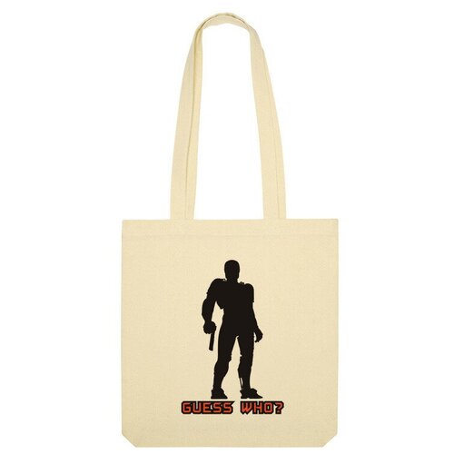 фото Сумка шоппер us basic, бежевый