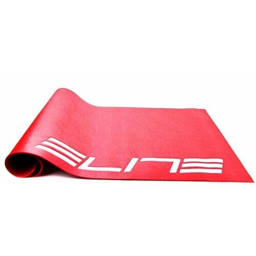 фото Коврик для велотренажера elite training mat, цвет красный