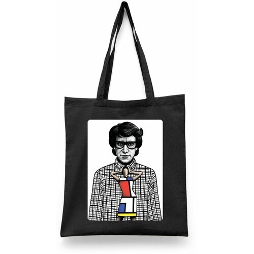 фото Сумка шоппер каждому своё, черный